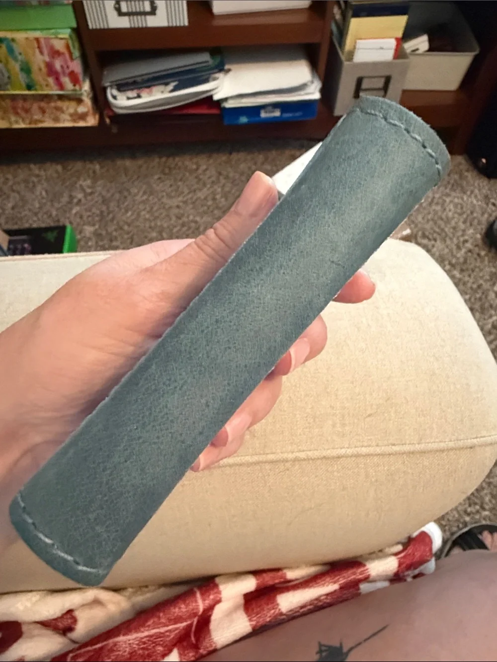Portland Leather goods dusky blue Bozeman wallet
